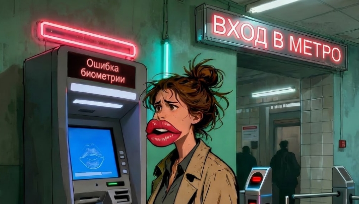 Перекаченные губы мешают пользоваться биометрией