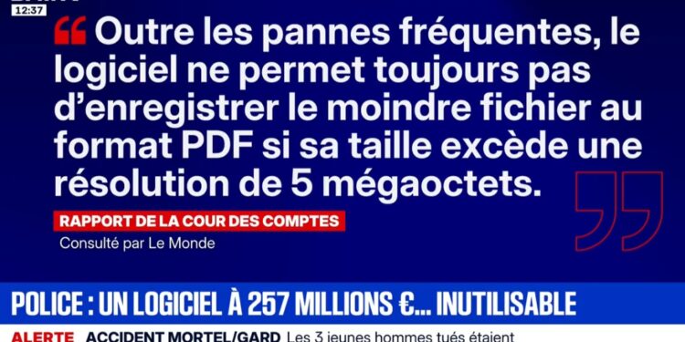 Французская полиция потратила 257 млн евро на бесполезное ПО