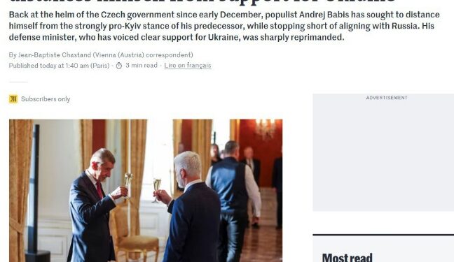  Андрей Бабиш ограничил полномочия главы Минобороны по вопросам Украины