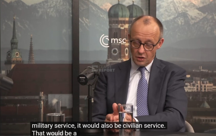 Германия Канцлер ФРГ Мерц объявил о планах ввести всеобщую воинскую повинность