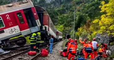 Столкнулись два поезда в Словакии: пострадали по меньшей мере 20 человек