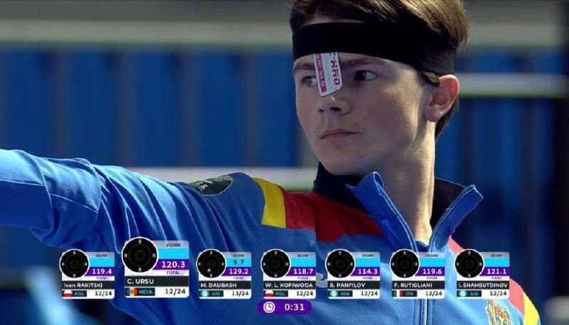 Молдавский стрелок стал чемпионом Европы