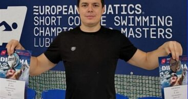 Молдавский пловец Думитру Короташ — двукратный медалист чемпионата Европы