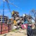 ЧП в Кагуле: два крана опрокинулись на стройплощадке