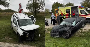 В Глодянах машины столкнулись лоб в лоб: один погибший, пятеро получили травмы, включая детей