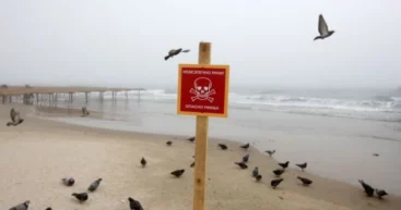 В Коблево вблизи берега взорвалась морская мина