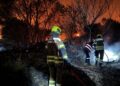 Молдавские пожарные вместе с греками борются с огнем в регионе Хелидони