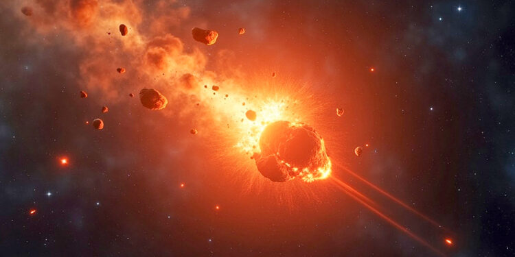 В NASA предложили нанести ядерный удар по угрожающему Луне астероиду