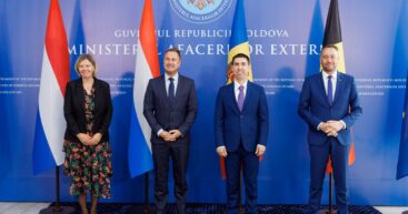 «Вы не одни»: министры Бенилюкса приехали подбодрить власти Молдовы
