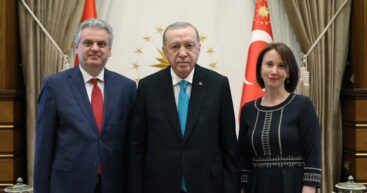 Новый посол Молдовы в Турции Олег Серебрян представил верительные грамоты Реджепу Эрдогану