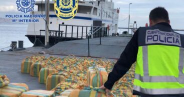 Крупный улов португальской полиции — почти две тонны кокаина