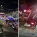 В Кишинёве у цирка произошло серьёзное ДТП: перевернулась машина, трое пострадавших доставили в больницу