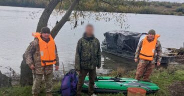 Украинские пограничники задержали мужчину, пытавшегося переплыть Днестр на каяке и попасть в Молдову