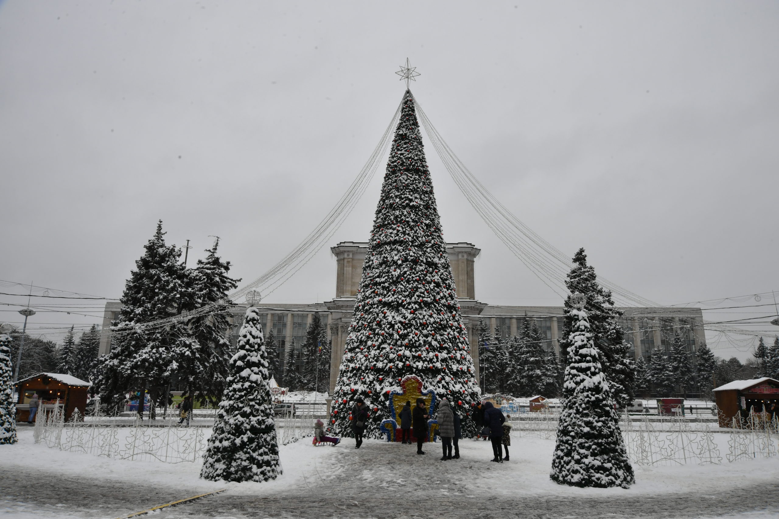 Новогодние праздники в Кишиневе: Мэрия опубликовала программу мероприятий