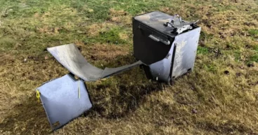 В США воры потеряли банкомат во время побега