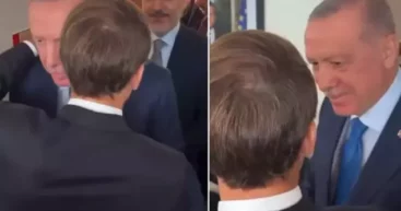 Эрдоган пошутил над Макроном во время встречи в Нью-Йорке