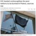 Контрацептивы USAID на $10 млн сожгут во Франции вместо отправки их в бедные страны, — Reuters