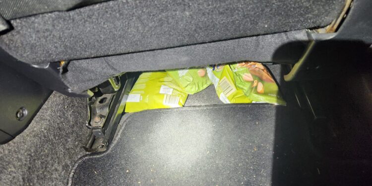 Фисташки под сиденьем: молдаванин пытался спрятать 100 кг орехов от таможни