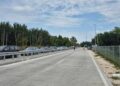 На КПП «Скулень» большое скопление транспортных средств