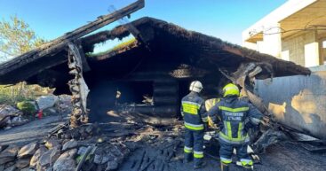 Пожар в сауне в Дурлештах: огонь уничтожил здание площадью 100 м²