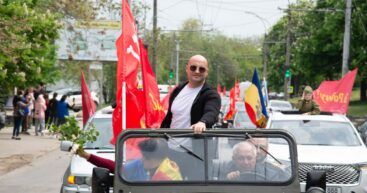 Как всегда масштабно и грандиозно: в Молдове прошёл автопробег ко Дню Победы (видео)