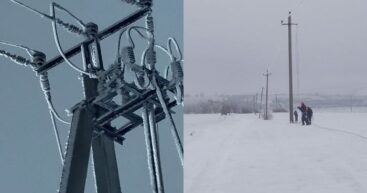 В Молдове 15 тысяч потребителей остаются без света: гололед повалил десятки столбов