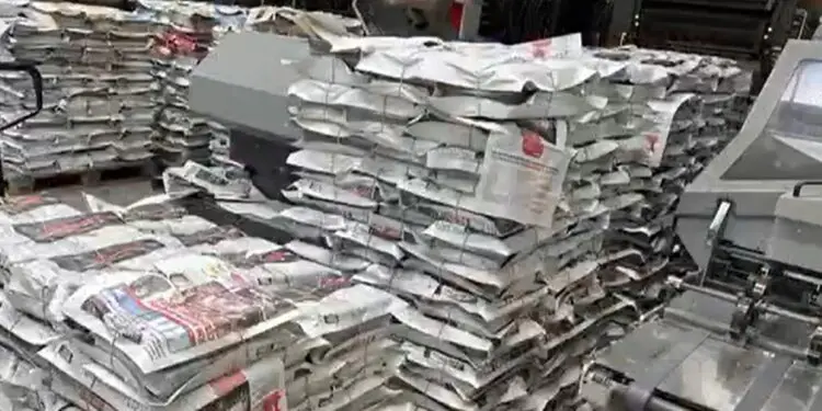 Полиция изъяла незаконно напечатанные предвыборные листовки в одной из кишиневских типографий (видео)