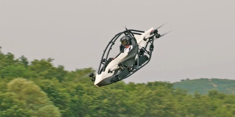 Jetson ONE — персональный электрический летающий аппарат — eVTOL
