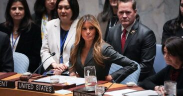 Мелания Трамп впервые председательствовала на заседании Совбеза ООН