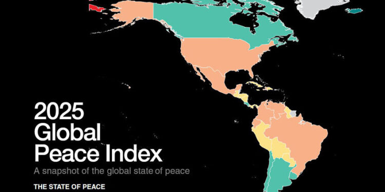 Global Peace Index 2025: Республика Молдова теряет позиции в рейтинге миролюбия