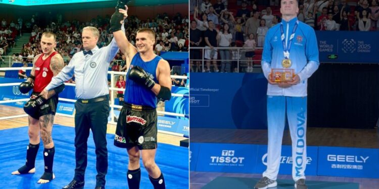 Спортсмен из Молдовы выиграл золото на Всемирных играх-2025 по муай-таю