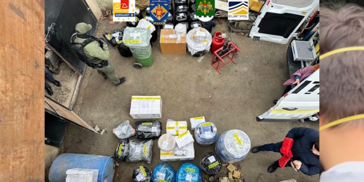 Операция «Ледниковый период» в Молдове: разоблачена международная сеть по производству и торговле амфетамина