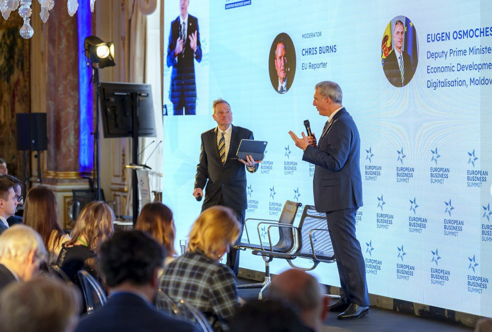 Евгений Осмокеску: Молдова строит инновационную и конкурентоспособную экономику
