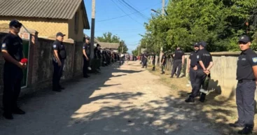 Теленешты простились с пожарными, которые не вернулись с вызова
