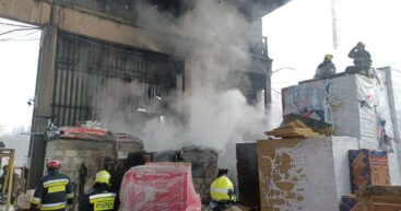 Пожар на складе в Кишиневе: пострадал мужчина, пытавшийся потушить огонь