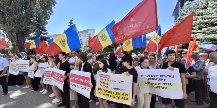 Протест у минсельхоза: ПСРМ обвиняет власти в гибели аграрного сектора