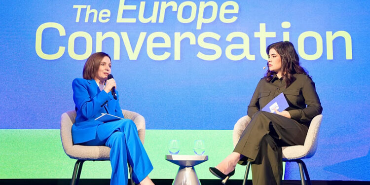 Майя Санду призвала лидеров ЕС выполнить обещание о расширении или, в противном случае, заплатить разрушительную цену