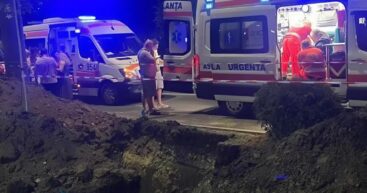 ДТП с участием троллейбуса: на место прибыли 4 машины скорой помощи