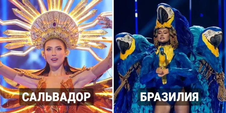 Участницы конкурса красоты «Мисс Вселенная 2023» представили свои страны в шоу национальных костюмов