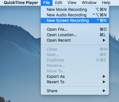 Enregistrer zoom avec quicktime
