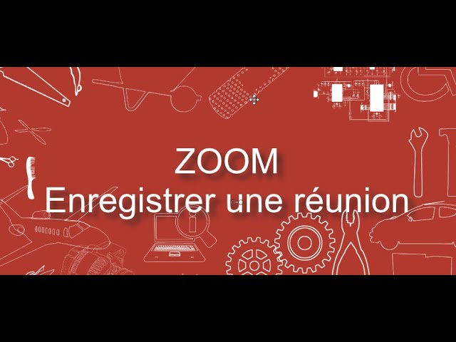 Enregistrer zoom video
