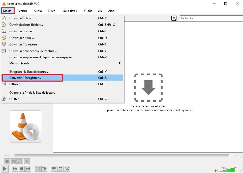 Enregistrer video youtube avec vlc