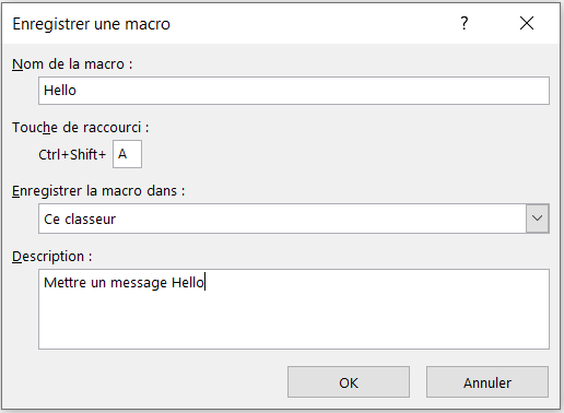 Difference entre executer et enregistrer un programme