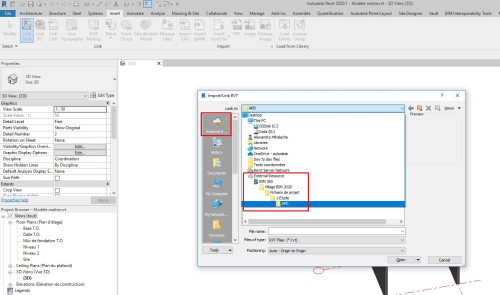 Enregistrer version anterieure revit
