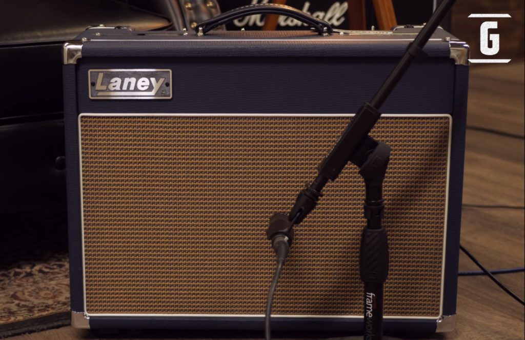 Micro pour enregistrer de la guitare