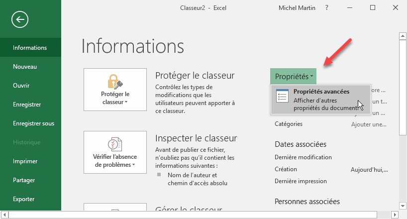 Enregistrer sous vba