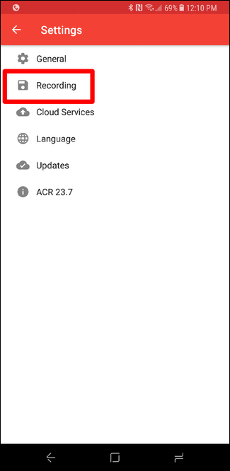 Enregistrer appel android