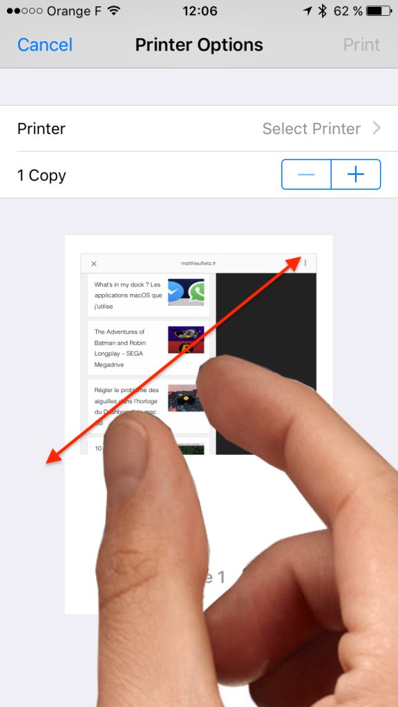Enregistrer depuis son iphone