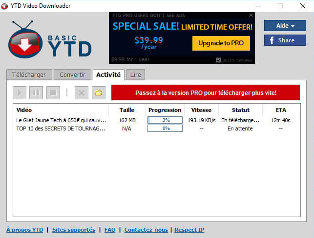 Logiciel enregistrer video youtube