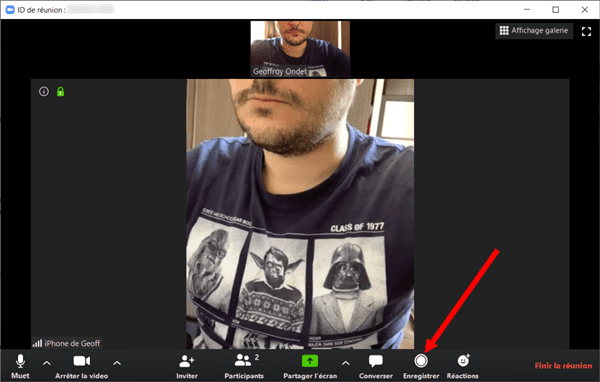 Comment enregistrer une video